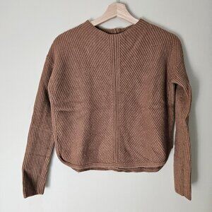 Aritzia Babaton Chalmers Sweater - 2019 - Heather Constant Camel - Sz XS